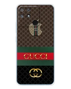 Чехол для Realme NARZO 80 Lite 4G с картинкой «Gucci — брендированный десерт» Чехол для Realme NARZO 80 Lite 4G с картинкой «Gucci — брендированный десерт»