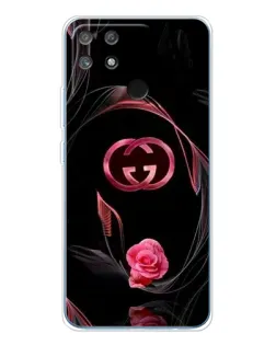 Чехол для Realme NARZO 80 Lite 4G с картинкой «Gucci — неоновая роза» Чехол для Realme NARZO 80 Lite 4G с картинкой «Gucci — неоновая роза»