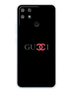 Чехол для Realme NARZO 80 Lite 4G с картинкой «Gucci — красный градиент» Чехол для Realme NARZO 80 Lite 4G с картинкой «Gucci — красный градиент»