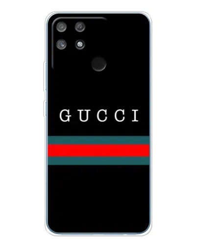 Чехол для Realme NARZO 80 Lite 4G с картинкой «Gucci — красный пояс»