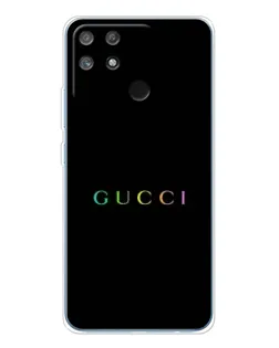 Чехол для Realme NARZO 80 Lite 4G с картинкой «Gucci — неоновый минимализм» Чехол для Realme NARZO 80 Lite 4G с картинкой «Gucci — неоновый минимализм»