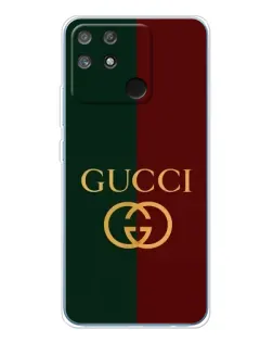 Чехол для Realme NARZO 80 Lite 4G с картинкой «Gucci — темно-зеленый градиент» Чехол для Realme NARZO 80 Lite 4G с картинкой «Gucci — темно-зеленый градиент»