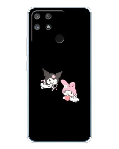 Чехол для Realme NARZO 80 Lite 4G с картинкой «My Melody и Kuromi»
