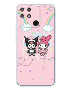 Чехол для Realme NARZO 80 Lite 4G с картинкой «My Melody и Kuromi»