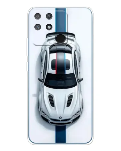 Чехол для Realme NARZO 80 Lite 4G с картинкой «Вид сверху — BMW M» Чехол для Realme NARZO 80 Lite 4G с картинкой «Вид сверху — BMW M»