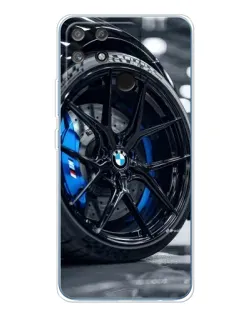 Чехол для Realme NARZO 80 Lite 4G с картинкой «Колесо BMW вблизи» Чехол для Realme NARZO 80 Lite 4G с картинкой «Колесо BMW вблизи»