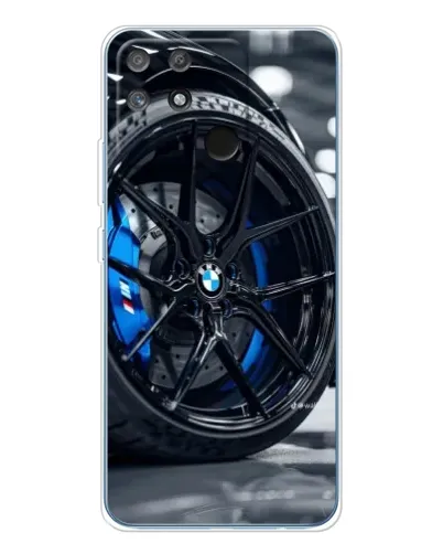 Чехол для Realme NARZO 80 Lite 4G с картинкой «Колесо BMW вблизи» Чехол для Realme NARZO 80 Lite 4G с картинкой «Колесо BMW вблизи»