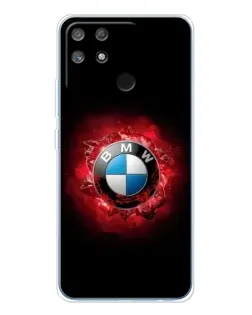 Чехол для Realme NARZO 80 Lite 4G с картинкой «Логотип BMW — вспышка» Чехол для Realme NARZO 80 Lite 4G с картинкой «Логотип BMW — вспышка»