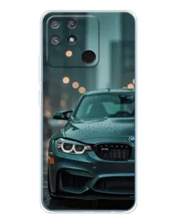 Чехол для Realme NARZO 80 Lite 4G с картинкой «BMW в огнях города» Чехол для Realme NARZO 80 Lite 4G с картинкой «BMW в огнях города»