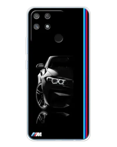 Чехол для Realme NARZO 80 Lite 4G с картинкой «Силуэт BMW в темноте» Чехол для Realme NARZO 80 Lite 4G с картинкой «Силуэт BMW в темноте»