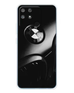 Чехол для Realme NARZO 80 Lite 4G с картинкой «Эмблема BMW — макро» Чехол для Realme NARZO 80 Lite 4G с картинкой «Эмблема BMW — макро»