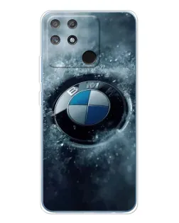 Чехол для Realme NARZO 80 Lite 4G с картинкой «Логотип BMW — лед» Чехол для Realme NARZO 80 Lite 4G с картинкой «Логотип BMW — лед»
