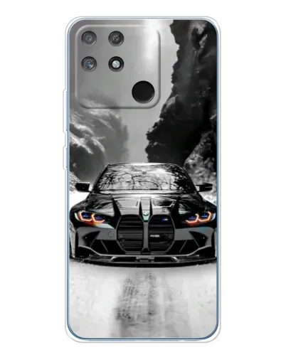 Чехол для Realme NARZO 80 Lite 4G с картинкой «BMW — акварельный дрифт» Чехол для Realme NARZO 80 Lite 4G с картинкой «BMW — акварельный дрифт»