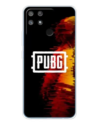 Чехол для Realme NARZO 80 Lite 4G с картинкой «Яркий логотип PUBG» Чехол для Realme NARZO 80 Lite 4G с картинкой «Яркий логотип PUBG»