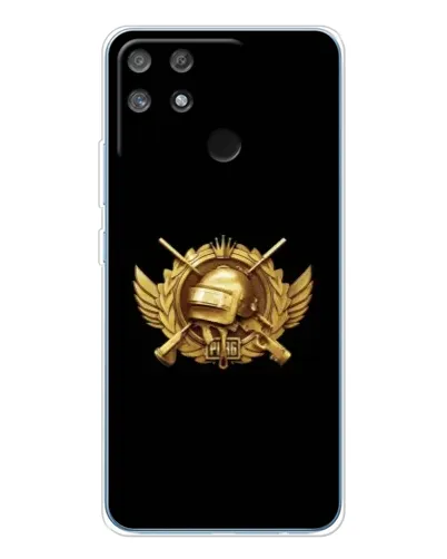 Чехол для Realme NARZO 80 Lite 4G с картинкой «PUBG — оранжевый градиент» Чехол для Realme NARZO 80 Lite 4G с картинкой «PUBG — оранжевый градиент»