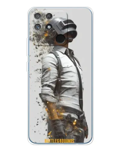 Чехол для Realme NARZO 80 Lite 4G с картинкой «PUBG — боец в пыли» Чехол для Realme NARZO 80 Lite 4G с картинкой «PUBG — боец в пыли»