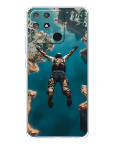 Чехол для Realme NARZO 80 Lite 4G с картинкой «PUBG — свободное падение» Чехол для Realme NARZO 80 Lite 4G с картинкой «PUBG — свободное падение»