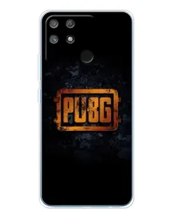 Чехол для Realme NARZO 80 Lite 4G с картинкой «PUBG — золотой логотип» Чехол для Realme NARZO 80 Lite 4G с картинкой «PUBG — золотой логотип»