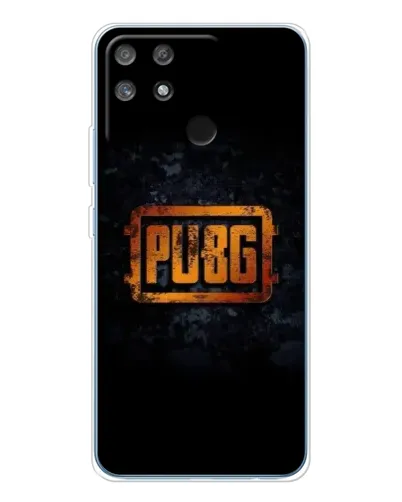Чехол для Realme NARZO 80 Lite 4G с картинкой «PUBG — золотой логотип» Чехол для Realme NARZO 80 Lite 4G с картинкой «PUBG — золотой логотип»