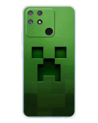 Чехол для Realme NARZO 80 Lite 4G с картинкой «Крипер микро-дизайн»