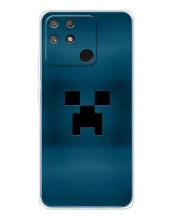 Чехол для Realme NARZO 80 Lite 4G с картинкой «Крипер текстура»