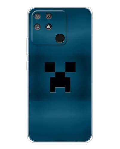 Чехол для Realme NARZO 80 Lite 4G с картинкой «Крипер текстура»