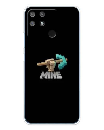 Чехол для Realme NARZO 80 Lite 4G с картинкой «Алмазная кирка»