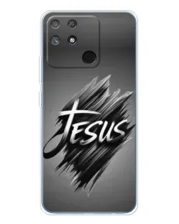 Чехол для Realme NARZO 80 Lite 4G с картинкой «Надпись Jesus Graffiti»