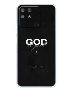 Чехол для Realme NARZO 80 Lite 4G с картинкой «GOD — Бог над всем»