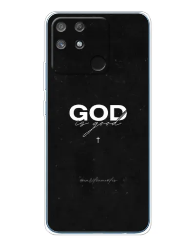 Чехол для Realme NARZO 80 Lite 4G с картинкой «GOD — Бог над всем» Чехол для Realme NARZO 80 Lite 4G с картинкой «GOD — Бог над всем»