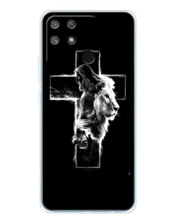 Чехол для Realme NARZO 80 Lite 4G с картинкой «Сияющий крест Jesus»