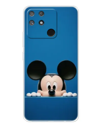 Чехол для Realme NARZO 80 Lite 4G с картинкой «Микки выглядывает» Чехол для Realme NARZO 80 Lite 4G с картинкой «Микки выглядывает»
