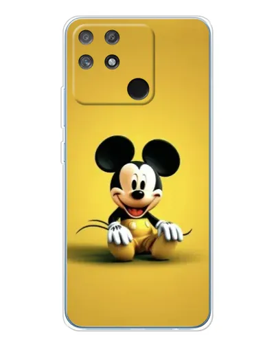 Чехол для Realme NARZO 80 Lite 4G с картинкой «Микки на желтом» Чехол для Realme NARZO 80 Lite 4G с картинкой «Микки на желтом»