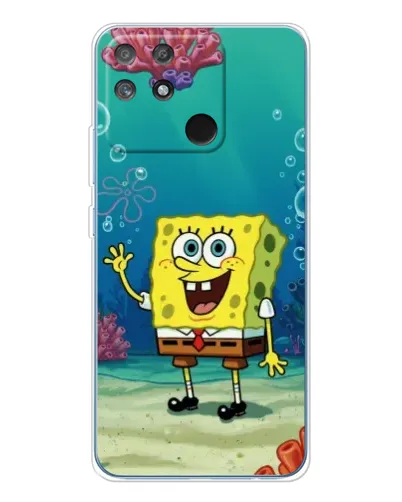 Чехол для Realme NARZO 80 Lite 4G с картинкой «Подводный привет» Чехол для Realme NARZO 80 Lite 4G с картинкой «Подводный привет»