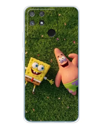 Чехол для Realme NARZO 80 Lite 4G с картинкой «Друзья на лужайке» Чехол для Realme NARZO 80 Lite 4G с картинкой «Друзья на лужайке»