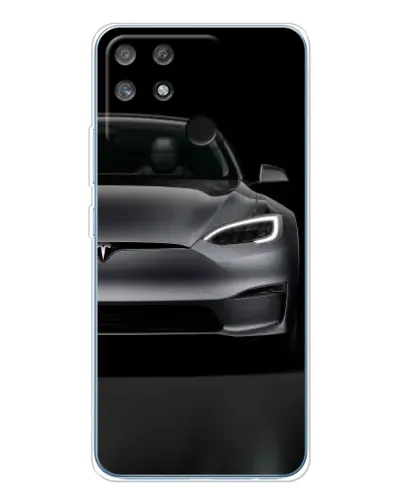 Чехол для Realme NARZO 80 Lite 4G с картинкой «Tesla Model S Look» Чехол для Realme NARZO 80 Lite 4G с картинкой «Tesla Model S Look»