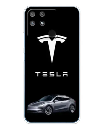 Чехол для Realme NARZO 80 Lite 4G с картинкой «Tesla Model Y» Чехол для Realme NARZO 80 Lite 4G с картинкой «Tesla Model Y»