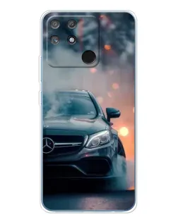 Чехол для Realme NARZO 80 Lite 4G с картинкой «Mercedes — ночной город» Чехол для Realme NARZO 80 Lite 4G с картинкой «Mercedes — ночной город»