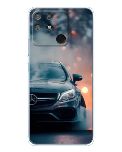 Чехол для Realme NARZO 80 Lite 4G с картинкой «Mercedes — ночной город» Чехол для Realme NARZO 80 Lite 4G с картинкой «Mercedes — ночной город»