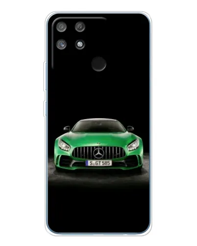 Чехол для Realme NARZO 80 Lite 4G с картинкой «Mercedes — неоновый лого» Чехол для Realme NARZO 80 Lite 4G с картинкой «Mercedes — неоновый лого»
