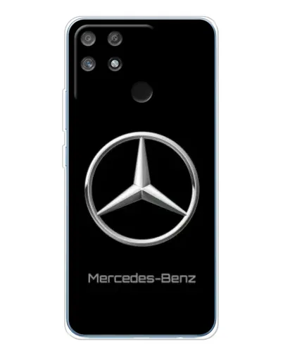 Чехол для Realme NARZO 80 Lite 4G с картинкой «Mercedes Silver Logo» Чехол для Realme NARZO 80 Lite 4G с картинкой «Mercedes Silver Logo»
