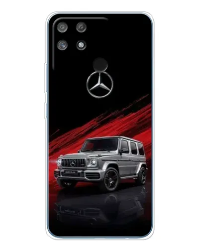 Чехол для Realme NARZO 80 Lite 4G с картинкой «Mercedes G-Class красный» Чехол для Realme NARZO 80 Lite 4G с картинкой «Mercedes G-Class красный»