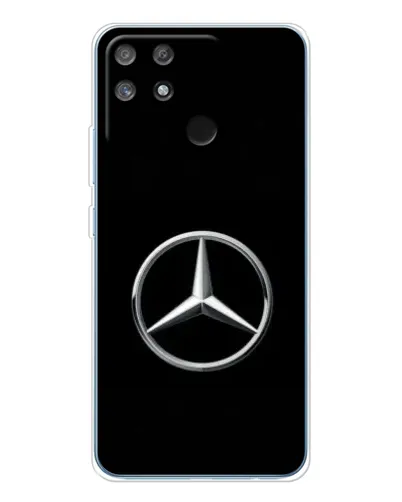 Чехол для Realme NARZO 80 Lite 4G с картинкой «Mercedes классический лого» Чехол для Realme NARZO 80 Lite 4G с картинкой «Mercedes классический лого»