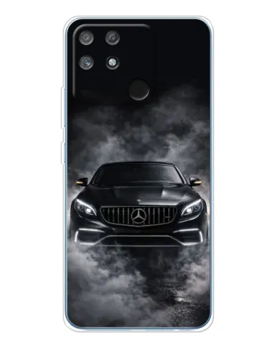 Чехол для Realme NARZO 80 Lite 4G с картинкой «Mercedes в дыму» Чехол для Realme NARZO 80 Lite 4G с картинкой «Mercedes в дыму»