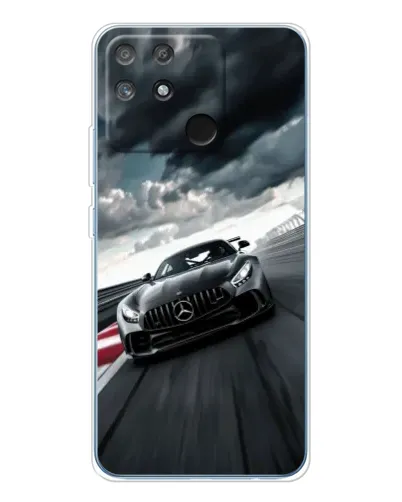 Чехол для Realme NARZO 80 Lite 4G с картинкой «Гоночный Mercedes AMG» Чехол для Realme NARZO 80 Lite 4G с картинкой «Гоночный Mercedes AMG»