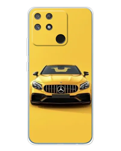 Чехол для Realme NARZO 80 Lite 4G с картинкой «Желтый Mercedes GT» Чехол для Realme NARZO 80 Lite 4G с картинкой «Желтый Mercedes GT»