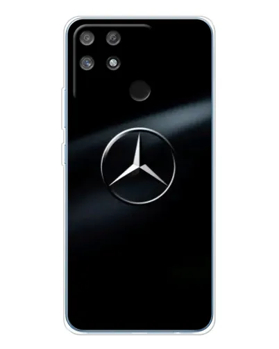 Чехол для Realme NARZO 80 Lite 4G с картинкой «Mercedes на металле» Чехол для Realme NARZO 80 Lite 4G с картинкой «Mercedes на металле»
