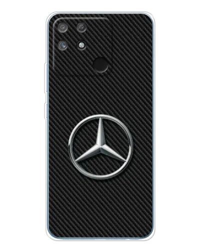 Чехол для Realme NARZO 80 Lite 4G с картинкой «Карбоновый Mercedes стиль» Чехол для Realme NARZO 80 Lite 4G с картинкой «Карбоновый Mercedes стиль»
