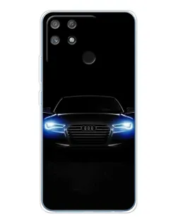 Чехол для Realme NARZO 80 Lite 4G с картинкой «Audi в неоне» Чехол для Realme NARZO 80 Lite 4G с картинкой «Audi в неоне»