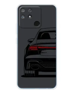 Чехол для Realme NARZO 80 Lite 4G с картинкой «Задняя часть Audi — арт» Чехол для Realme NARZO 80 Lite 4G с картинкой «Задняя часть Audi — арт»